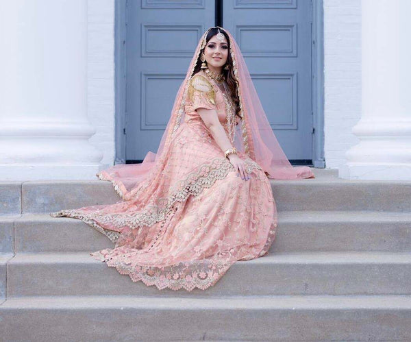 Lehngha in Pink