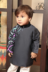 Boy's Calligraphy Kurtha