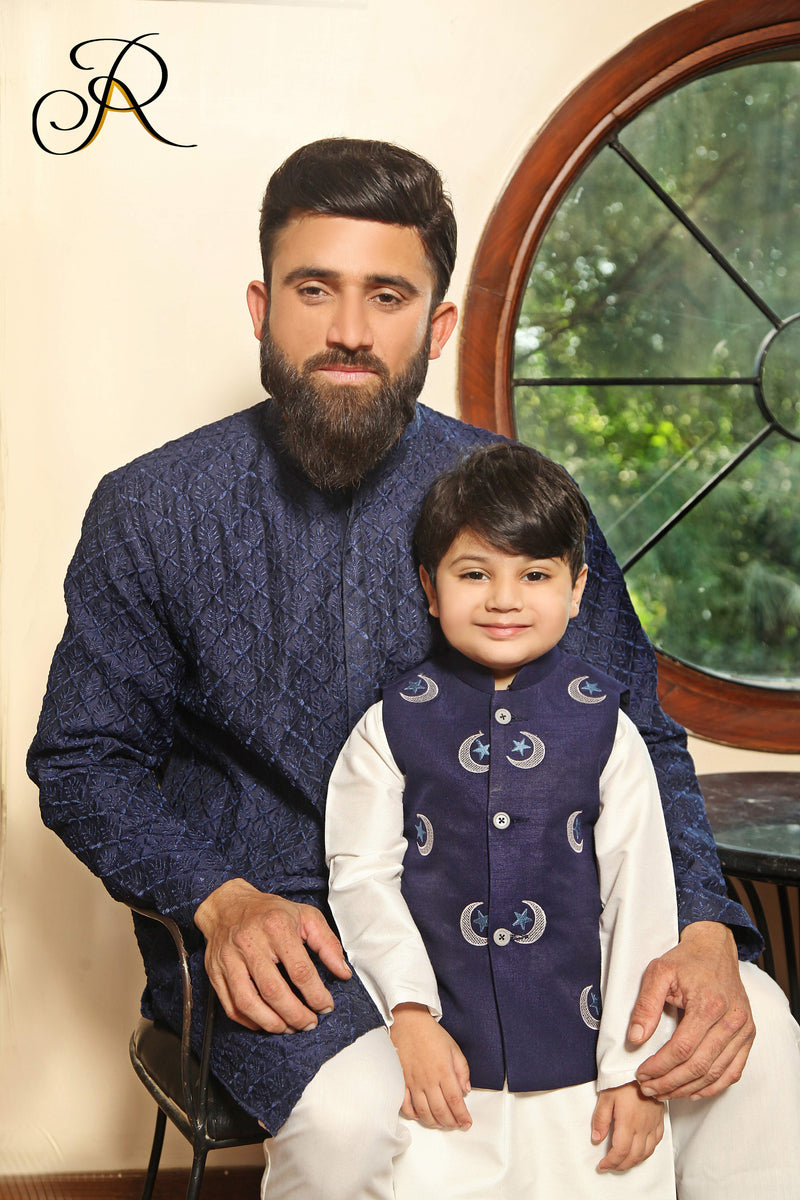 Boy's Seasonal Crescent Waistcoat